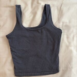Hollister Navy Blue Stretchy Tank Top